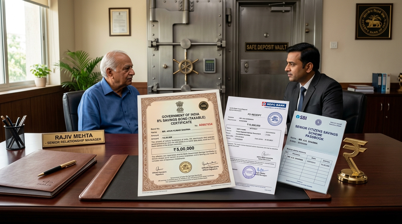 RBI Floating Rate Savings Bonds vs SCSS vs Bank FDs: Safe Fixed Income Guide